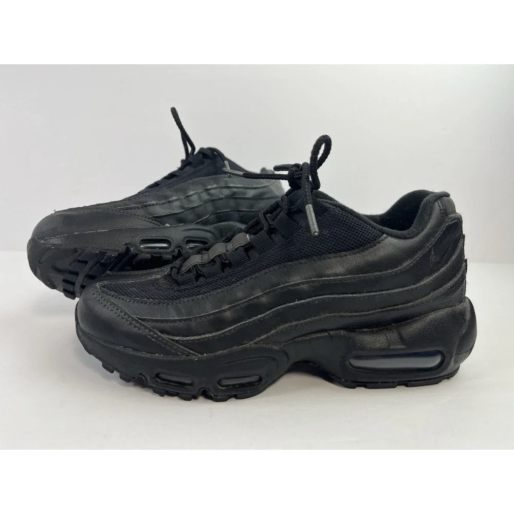 Nike Air Max 95 Recraft 'Triple Black' Youth Size 5.5 Shoes Sneakers CJ3906-001